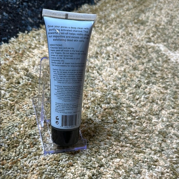 SpaLife Peel-Off Charcoal Face Mask 3.3oz NWT - Picture 2 of 7